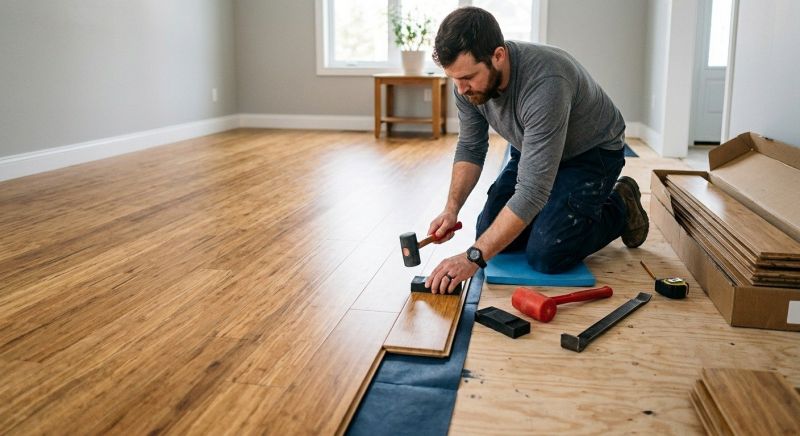 Bamboo Flooring Installation in Stillwater, MN