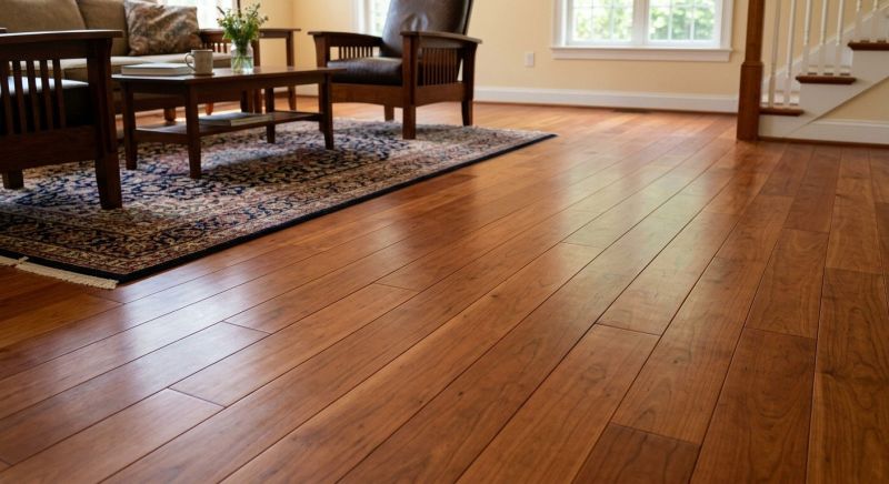 Cherry Floor Installation in Chisago City, MN