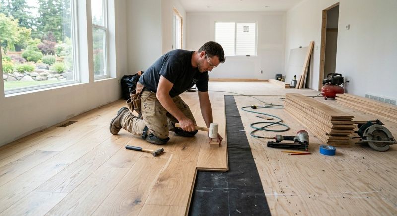 Finished Floor Installation in Stillwater, MN