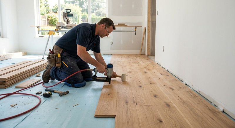 Hardwood Floor Installation in Hugo, MN