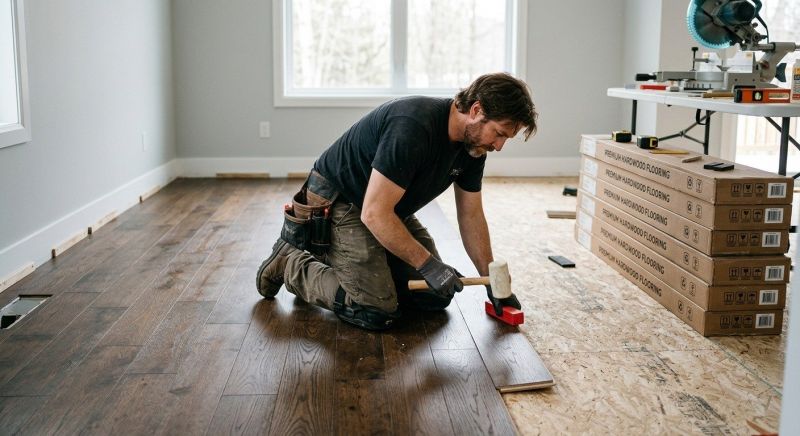 Hardwood Floor Installation in River Falls, WI