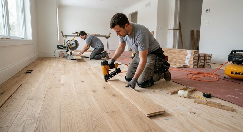Hardwood Floor Installation in South Saint Paul, MN