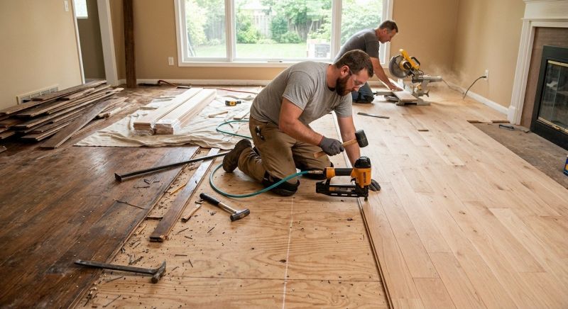 Hardwood Replacement in Hugo, MN
