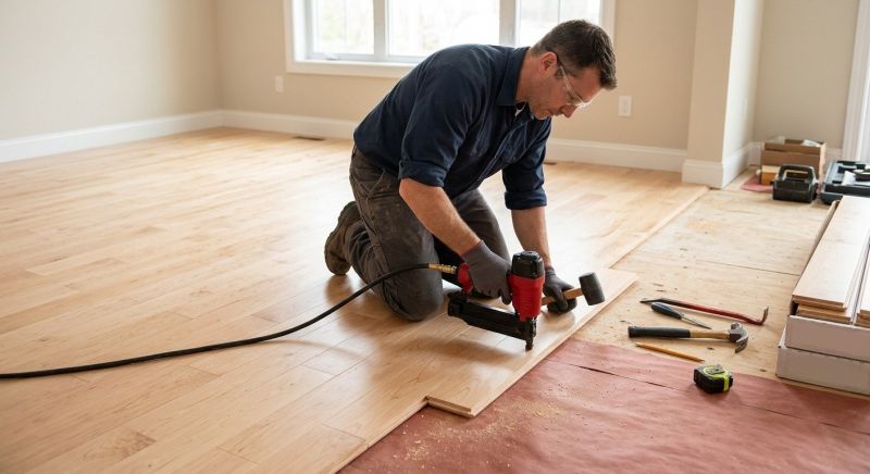 Maple Flooring Installation in Cottage Grove, MN