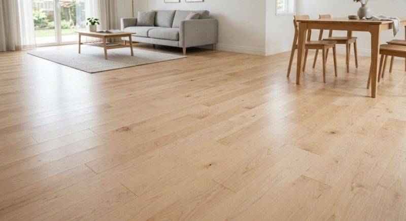 Maple Flooring Installation in Dresser, WI