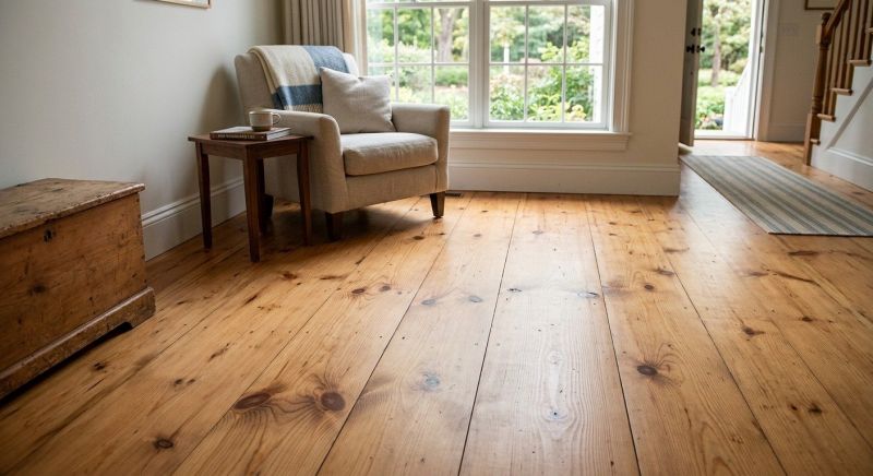 Pine Floor Installation in Stillwater, MN