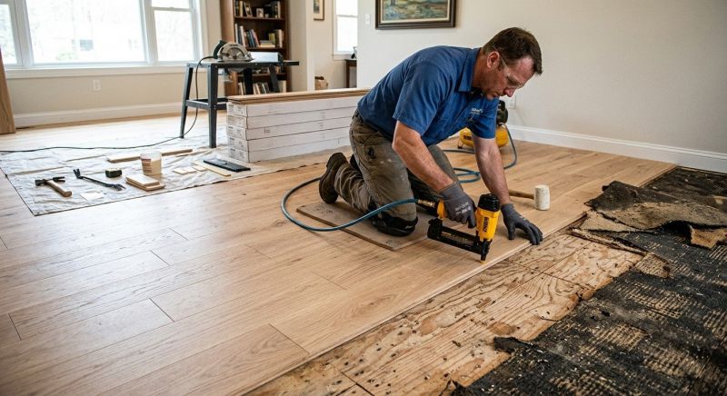 Wood Floor Replacement in Stillwater, MN
