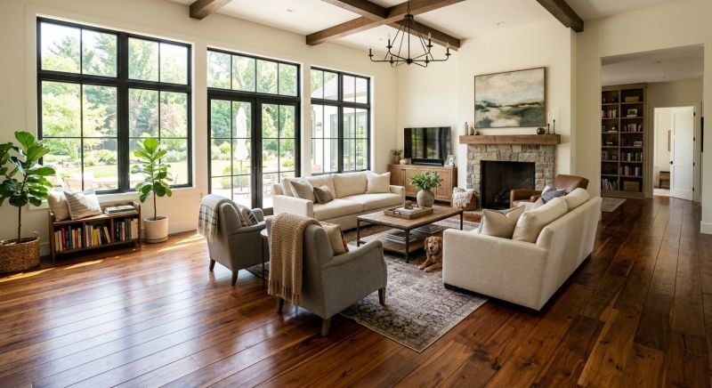 Wood Flooring Replacement in Andover, MN